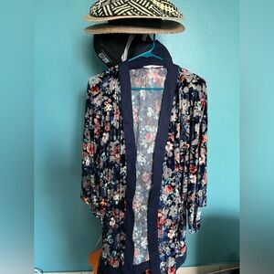 Mango Cardigan Kimono Cover Up